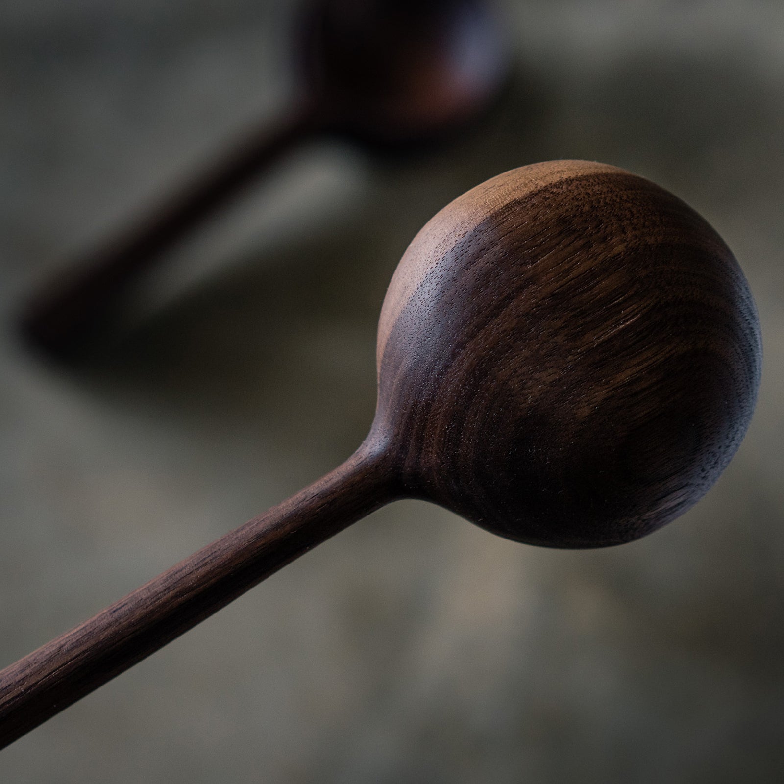 Black Walnut Serving Spoon