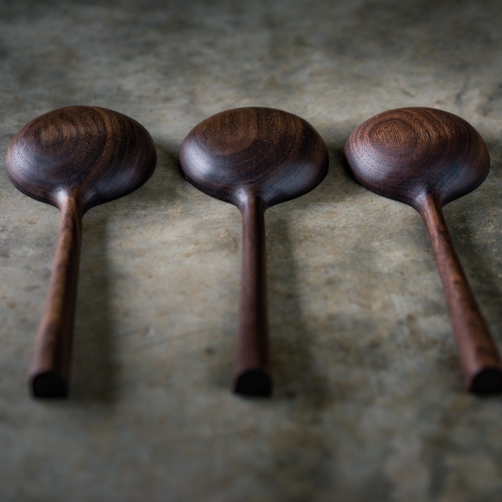 Black Walnut Serving Spoon