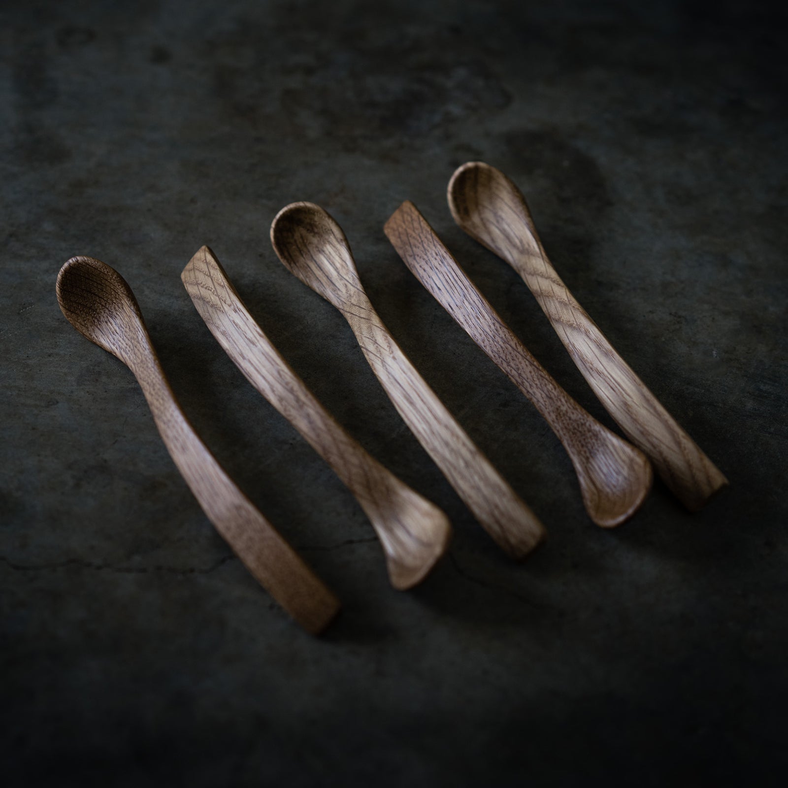 White Oak Baby Spoon