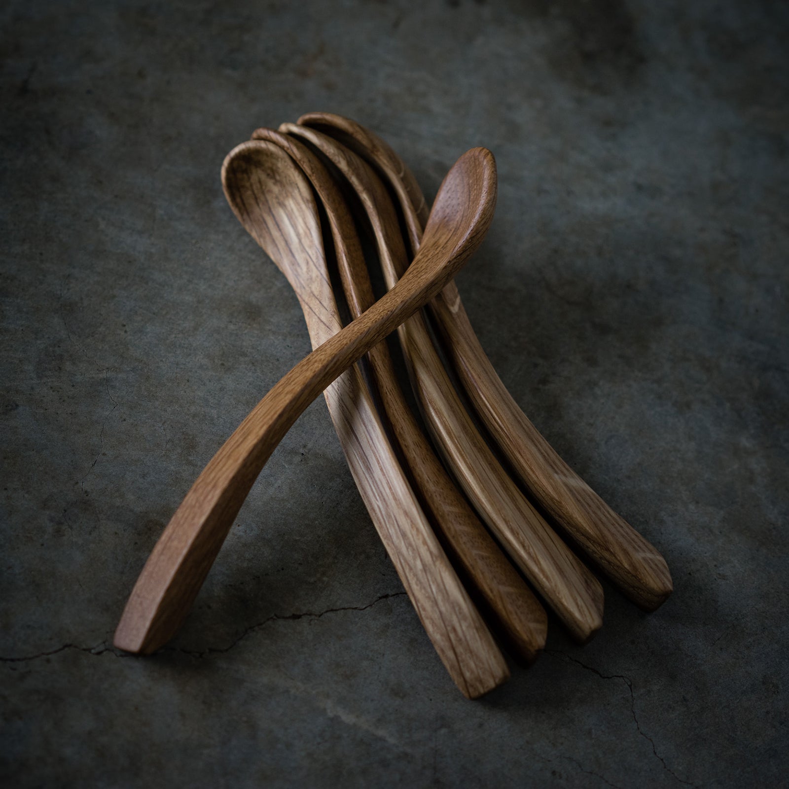 White Oak Baby Spoon