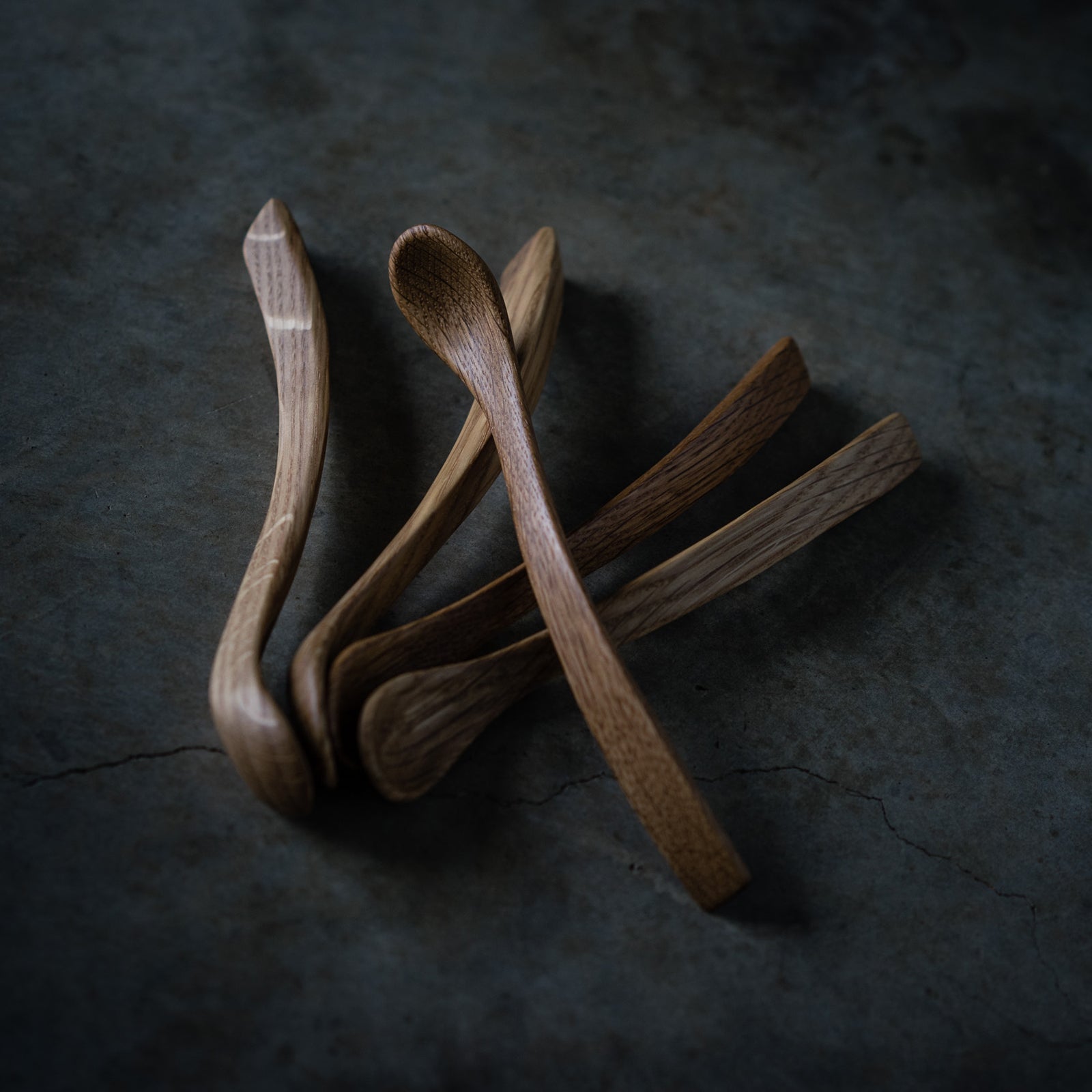 White Oak Baby Spoon